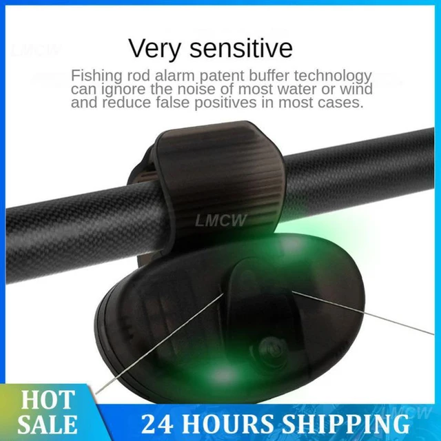 Fish Bite Alarm Night Fishing Black Sea Pole Alarm Fishing Supplies Spot  Alarm Fishing Alarm Waterproof Abs Flashing Light - AliExpress