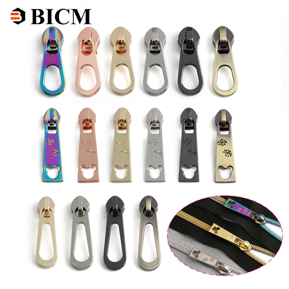 5# Zipper Sliders For Nylon Zipper Tape Bag Decor Zipper headers Jacket Pocket Zip Pulls Repair Kit DIY Sewing Accessories