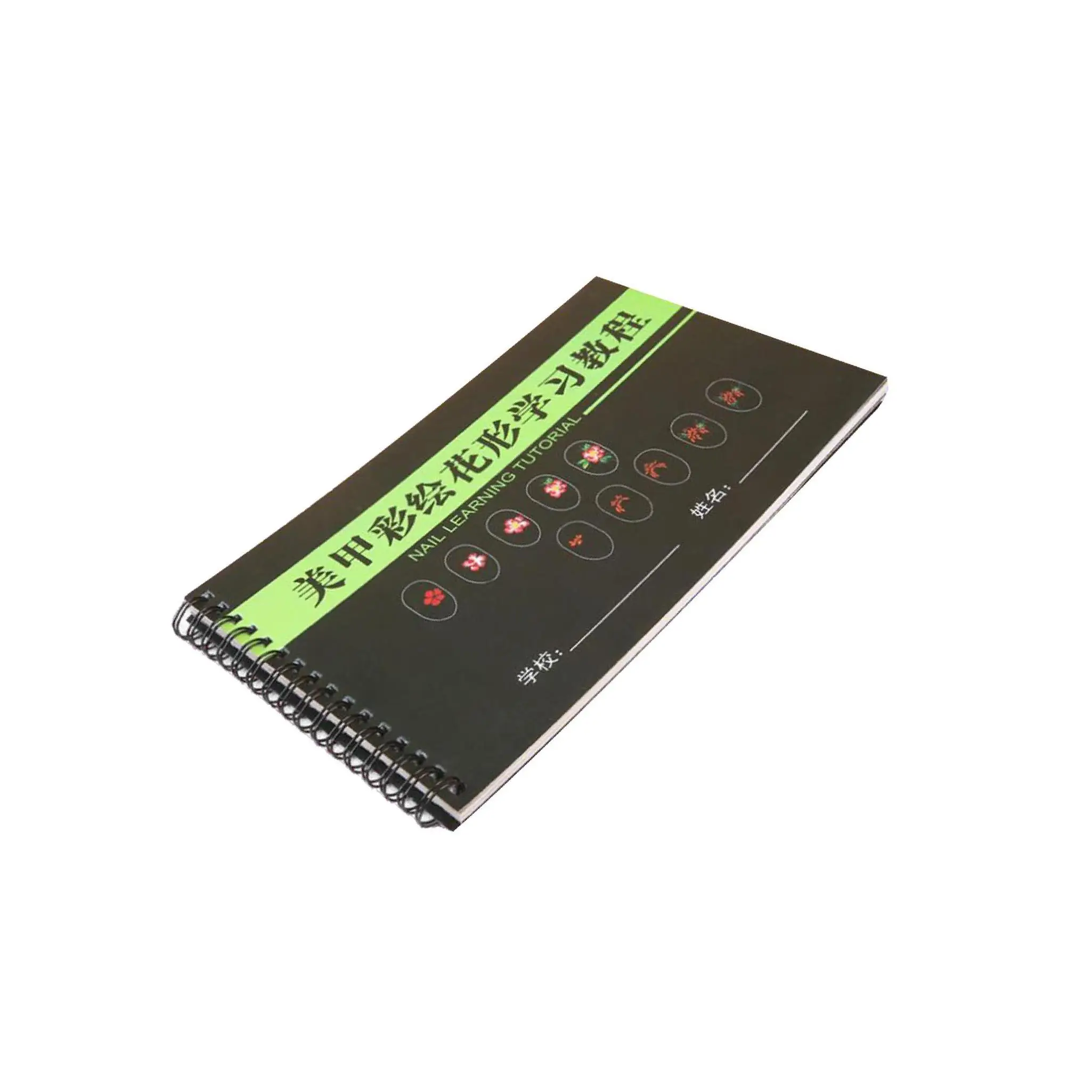 Nail Art Practice Template Learning Paper Book for Beginner Painting 6