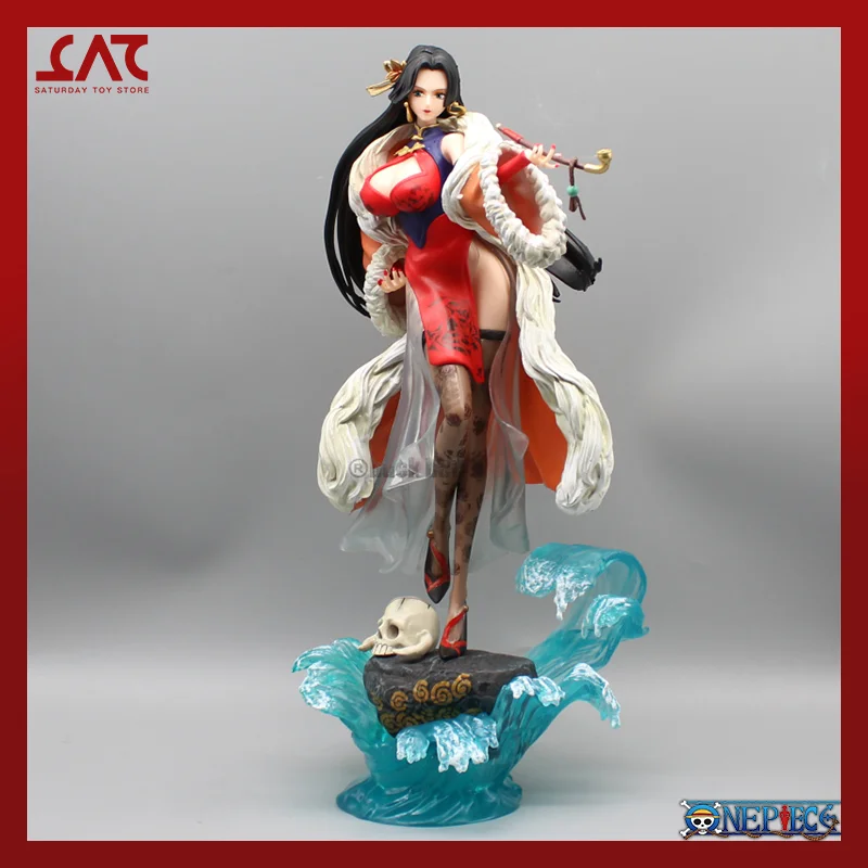 

35cm One Piece Figure Boa Hancock Figure Anime Pvc Gk Figurine Model Doll Collection Room Decoration Ornament Toy Gift