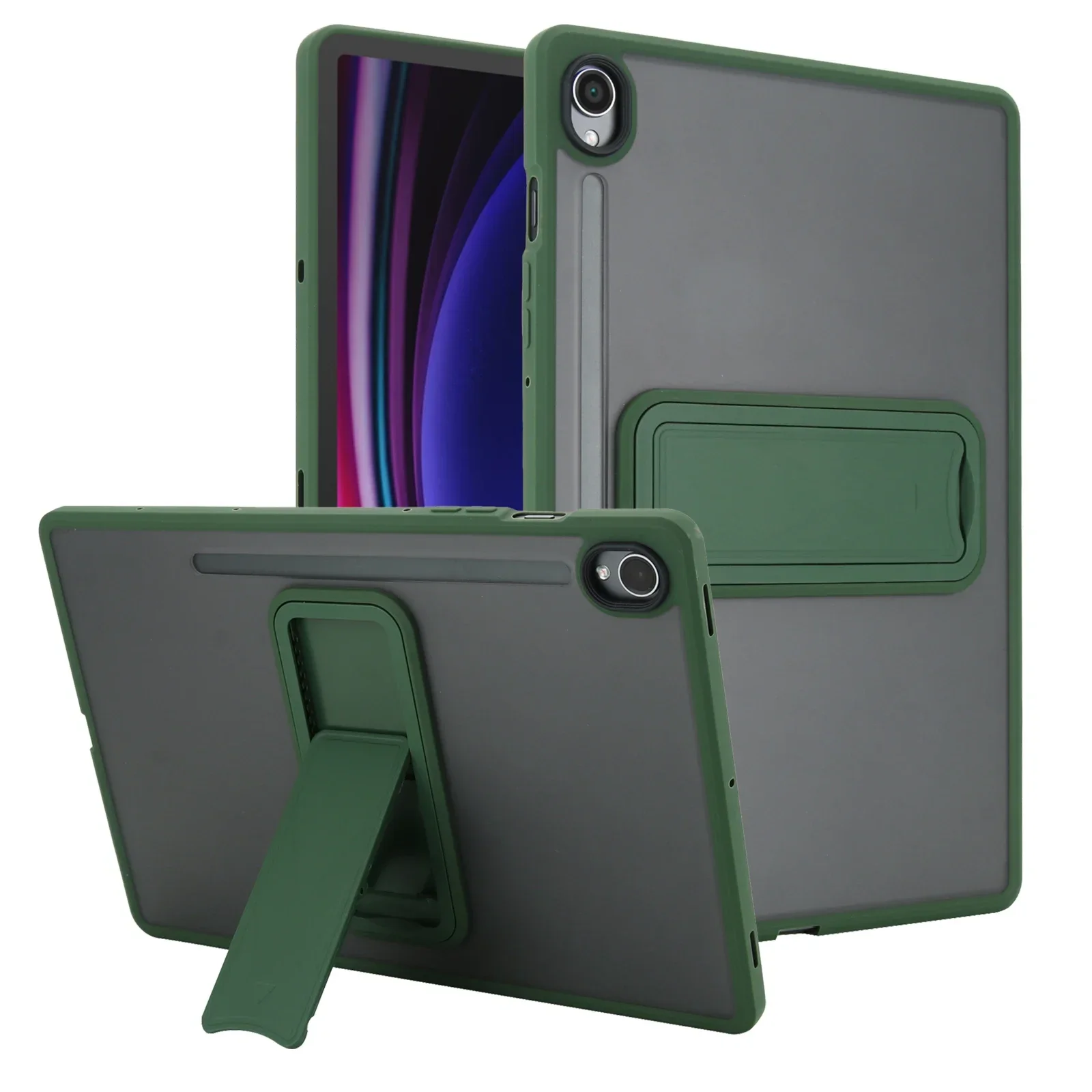 Universal Stand Tablet Case with Kickstand - Shockproof Hard Holder Cover