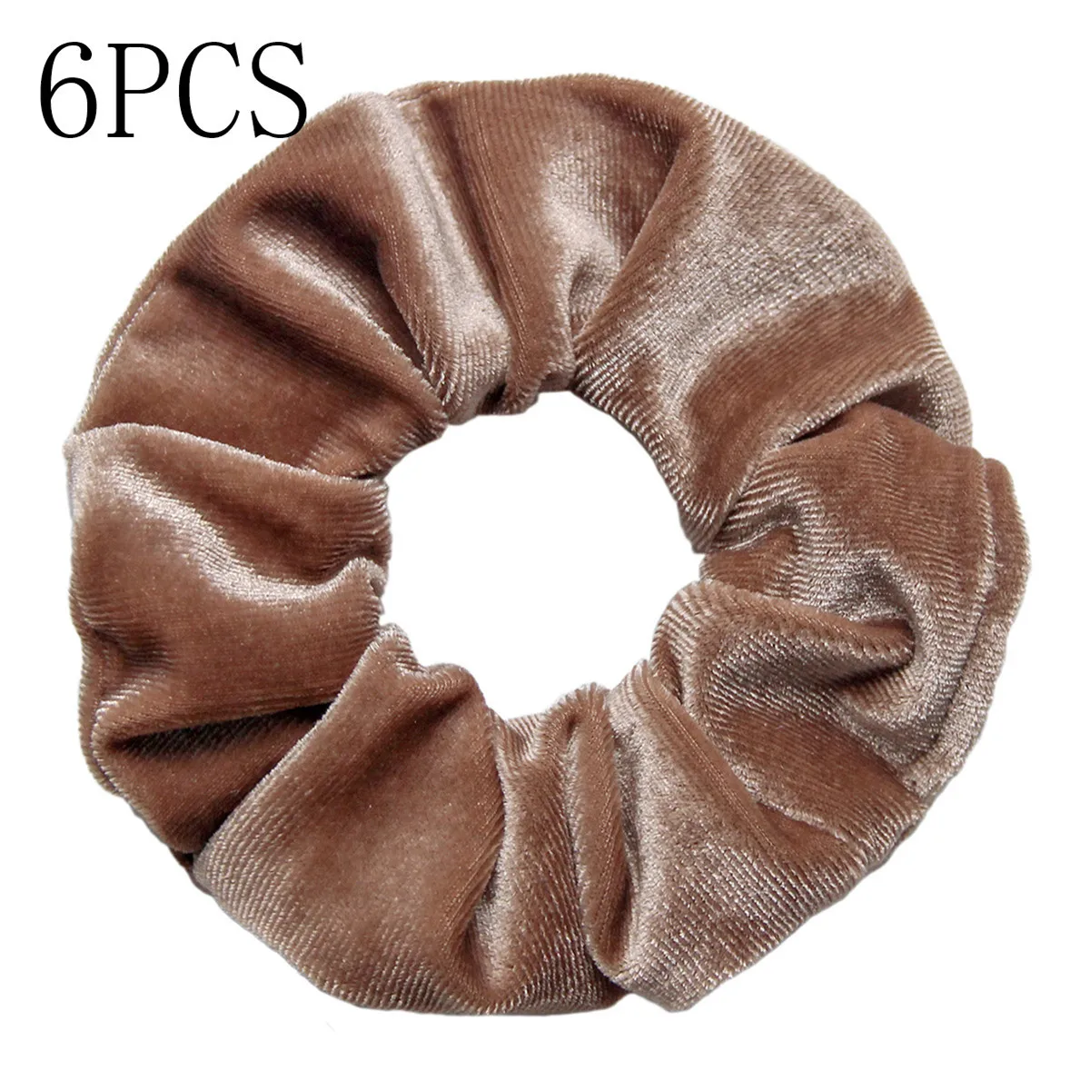 Velvet and Tie Dye Scrunchies Hair Accessories Set