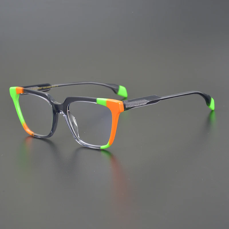 

Personalized Square Acetate Glasses Frame Men Women high quality Myopia Optical Glasses Frame Luxury Brand Designer eyewear