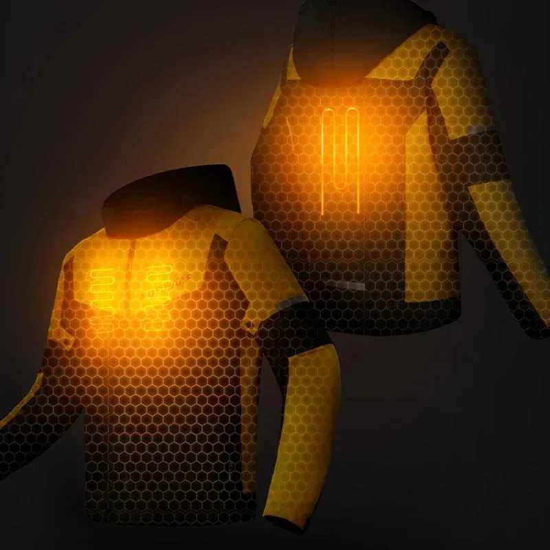 Motowolf Winter Warm Motorcycle Electric Riding Clothes Waterproof And Anti Drop Men's Motorcycle Electric Jackets Hot Selling
