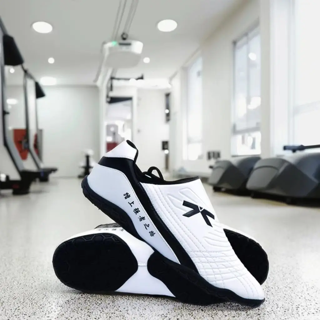 Professional Taekwondo Unisex Soft Sole Tai Chi Shoes Indoor and Outdoor Fitness Shoes Men's Women's Casual Martial Arts