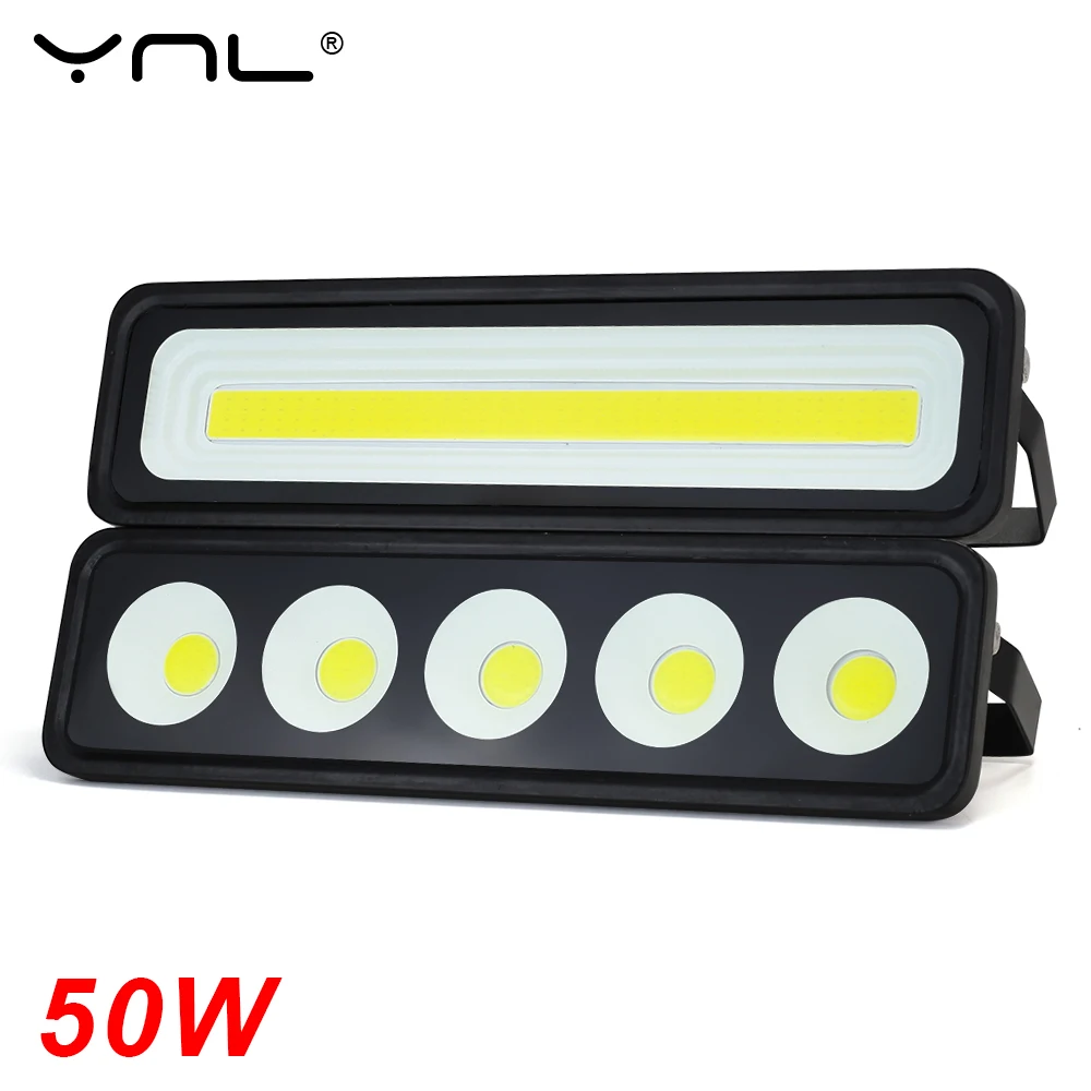High-Power Waterproof Outdoor LED Floodlight - 50W, 220V, IP65