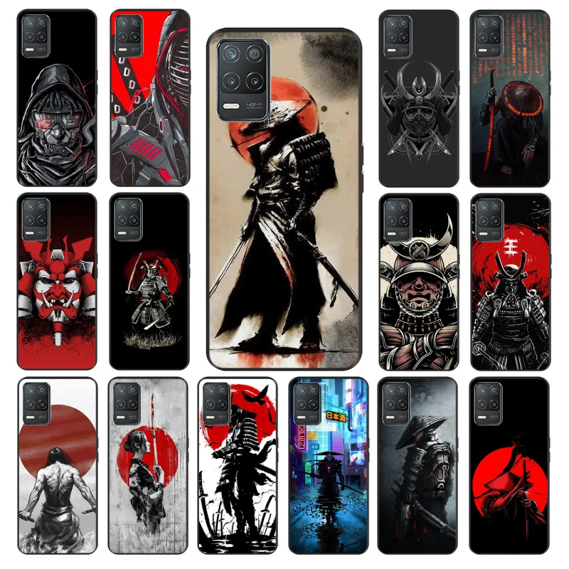 Custodia Per Telefono Samurai Giapponese Per Oppo Realme Gt 2 Pro X2 Pro Xt C25S 8 7 6 Pro 6I Realme Gt Master C3 C21 C21Y C11 X3 Superzoom