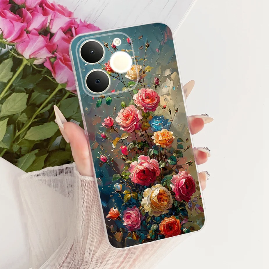 Cute Cat Painted Soft Slim Phone Case - Enhanced Protection with Stylish Design