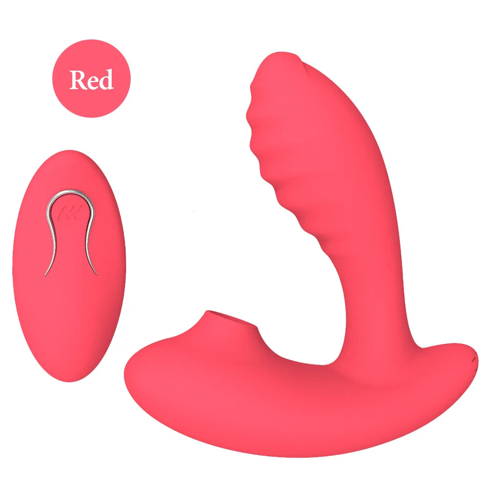 Wireless Remote Control Invisible Wearable Sucking Vibrator For Women G Spot Clit Sucker Clitoris Stimulator Dildo Sex Toy Shop