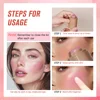 Pink Beauty Multi-use Blush Stick For Lips Cheek Long-lasting Hydrating Highlights Brighten Soft Natural Flush Cream Blush Stick 6