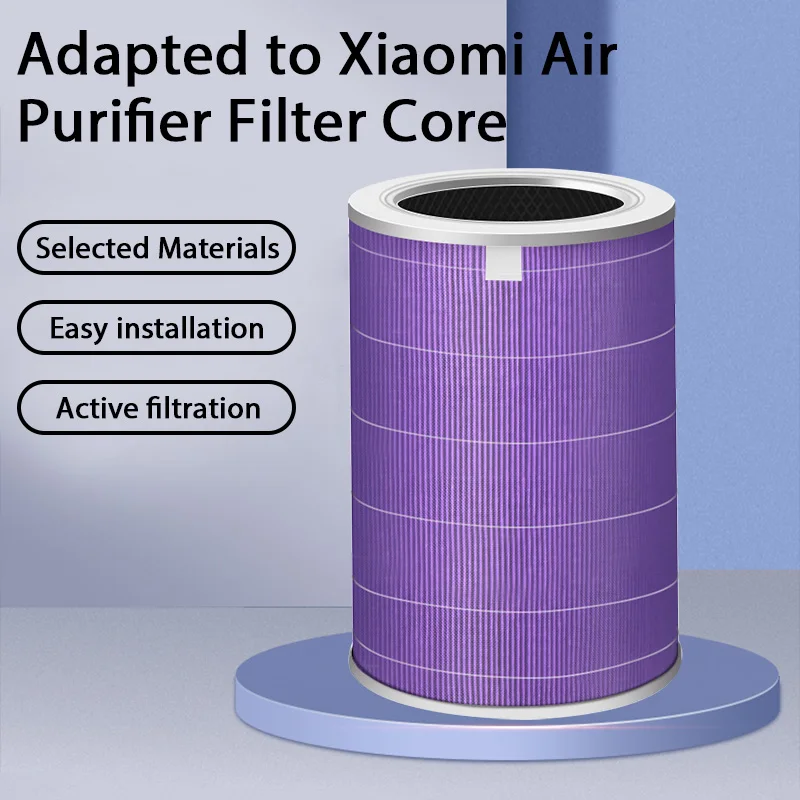 Filtro aria per Xiaomi purificatore d'aria Pro/1/2/3 generazione filtro  Carbon Haze Anti batteri filtro formaldeide schermo purificatore d'aria -  AliExpress