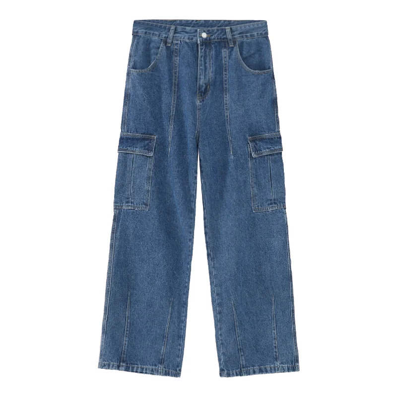 Jeans American Vintage Loose Casual Work Wear Jeans Are A New Seasonal Product for Both Men and Women