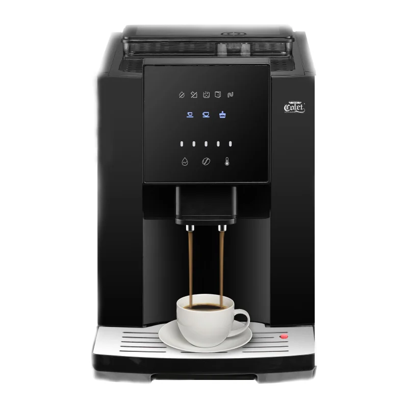 

Free shipping 19Bar Expresso Coffee Machine Touch Screen Grinder Coffee Makers Semi-automatic Coffee Machine