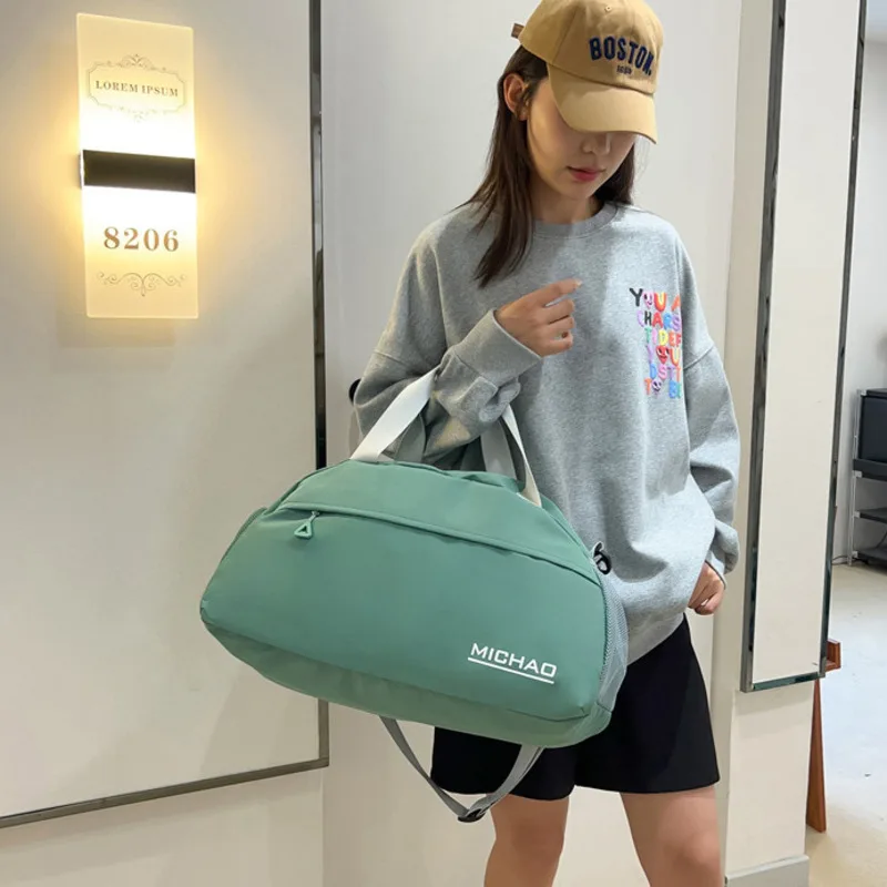 New Lightweight Large Capacity Travel Bag Portable Fitness Yoga Exercise Storage Bag Unisex Short Distance Boarding Exquisite