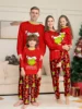 2024 Family Christmas Matching Pajamas Set Xmas Adult Kids Mother And Daughter Father Son Sleepwear Baby Family Look Outfits