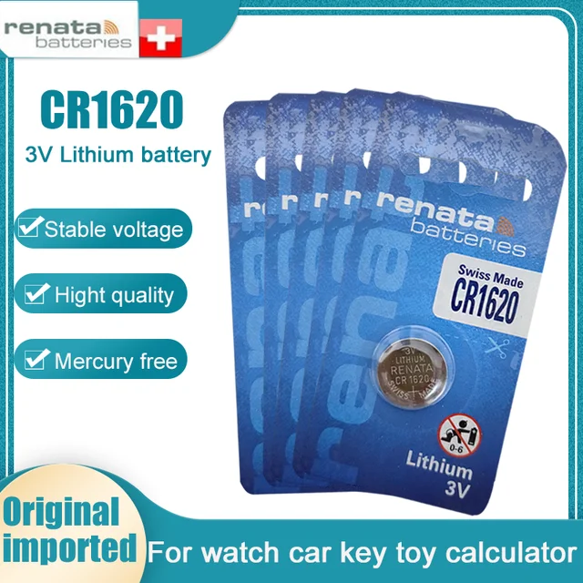 Renata CR1620 Battery •