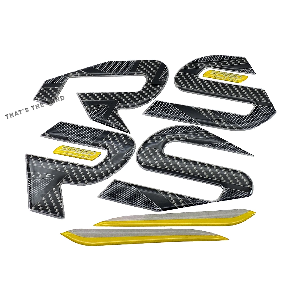 3D Tankdeckel-Aufkleber Für Triumph Speed Triple 1200 RS - Handbeschichtet & Kratzfest