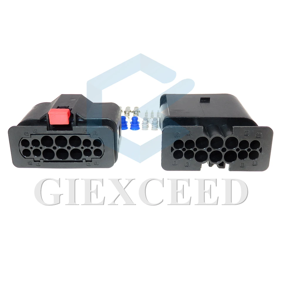 Faisceau De Câbles For Automobile Série 1.2 3.5 à 14 Broches, Prise étanche For Phare Avant, Connecteur De Voiture A0525456026, Adapté For Mercedes-Benz C W205 C220 Pièces Détachées