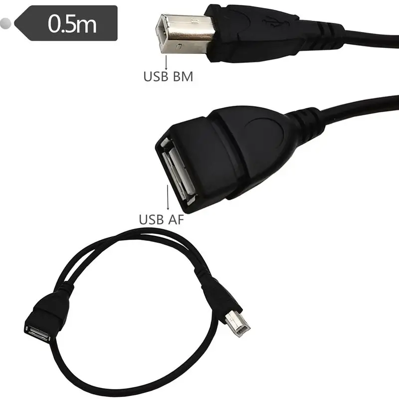 

Сканер для принтера с квадратным портом USB2.0 AF мама к BM папа