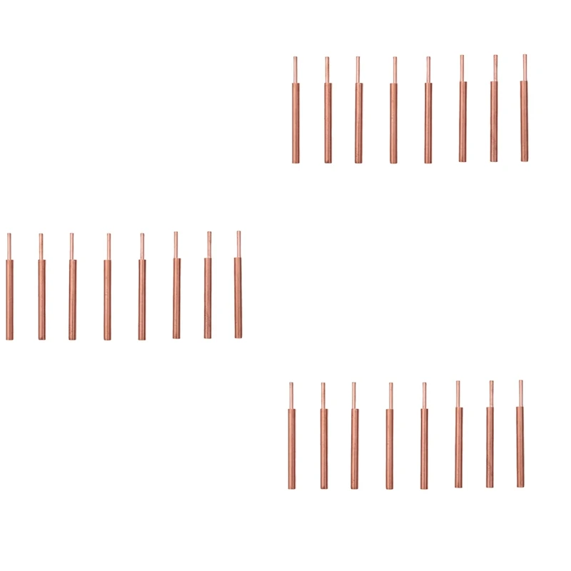 

Hot 24PCS Welding Needle Aluminum Oxide 3Mm Eccentric Rod Welding Machine Welding Pen Brazing Battery Nickel Plate