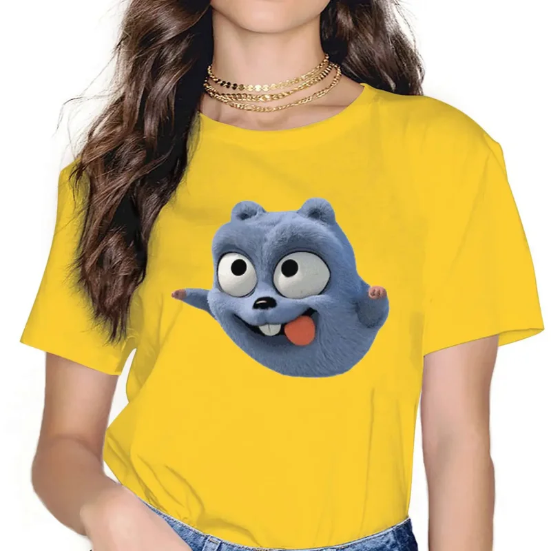 

GrizzlyandTheLemmingsTShirtforWomanGirlFlyingToddlerBasicSummerTShirtHighQualityTrendyLoose