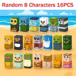 Brainrot Magnetic Building Blocks - Creative DIY Educational Toys (Shanhaijing 16pcs)