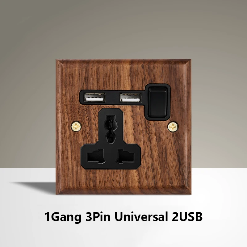 1Gang Universal 2USB