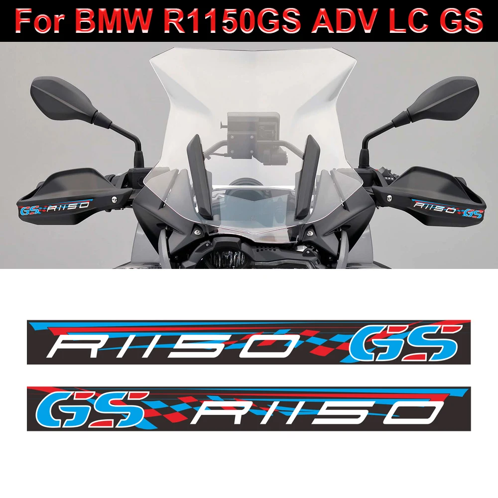 For BMW R1150GS ADV LC GS Stickers Decal Wind Deflector Shield Protectors Hand Handlebar  Handle Bar Guards Handguard welding hand shield high temperature resistant hand pad leather heat shield aluminum layer for industrial cutting boiler