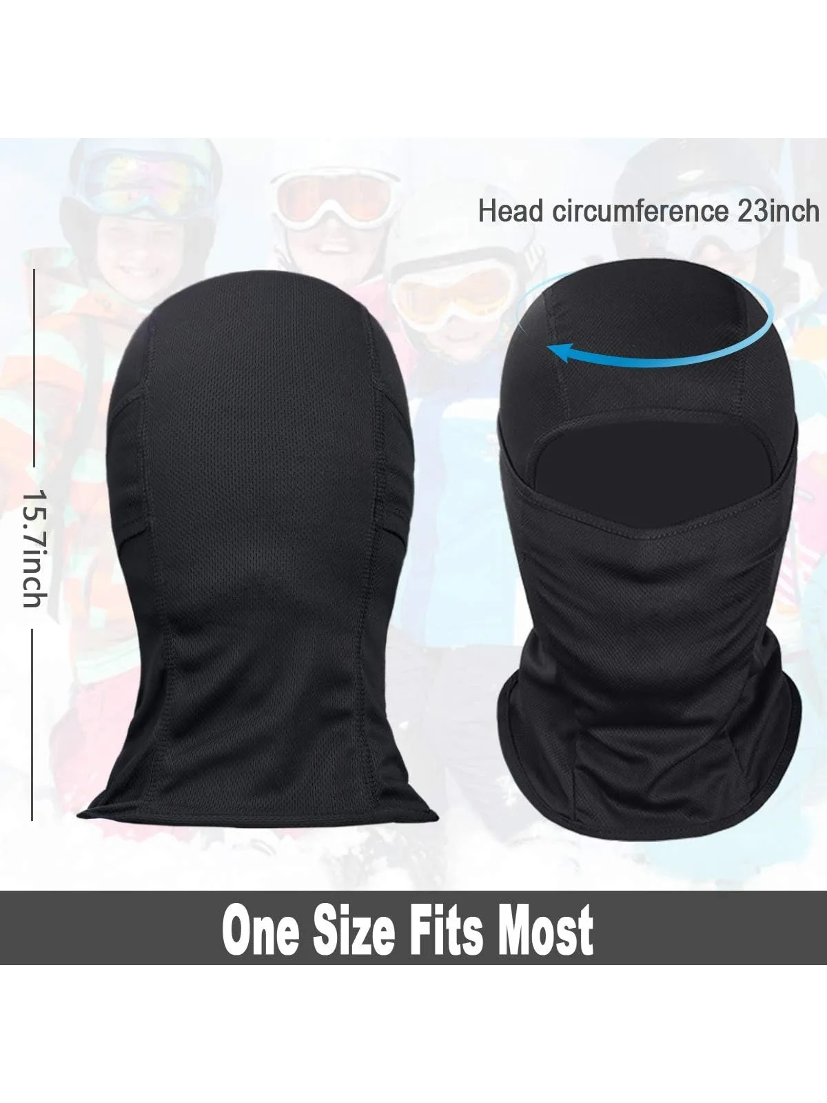 Ski Mask for Men Women, Summer Balaclava Face Mask, Shiesty Mask UV Protector Lightweight for Motorcycle Snowboard