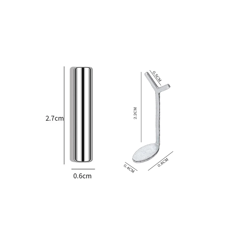 1/2/5Pcs Y-shaped Love Heart Magnetic Auxiliary Tool For Match with Nail Magnet Suck Cat Eye Heart Shapes Nail Gel DIY Tool