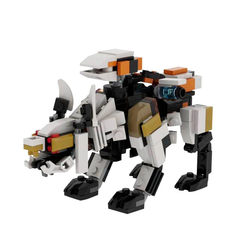 Setbricks Moc Scorcher Da Horizon Zero Dawn Action Figure Building Block Meccanico Monster Mech Constructor Bricks Boy Toys