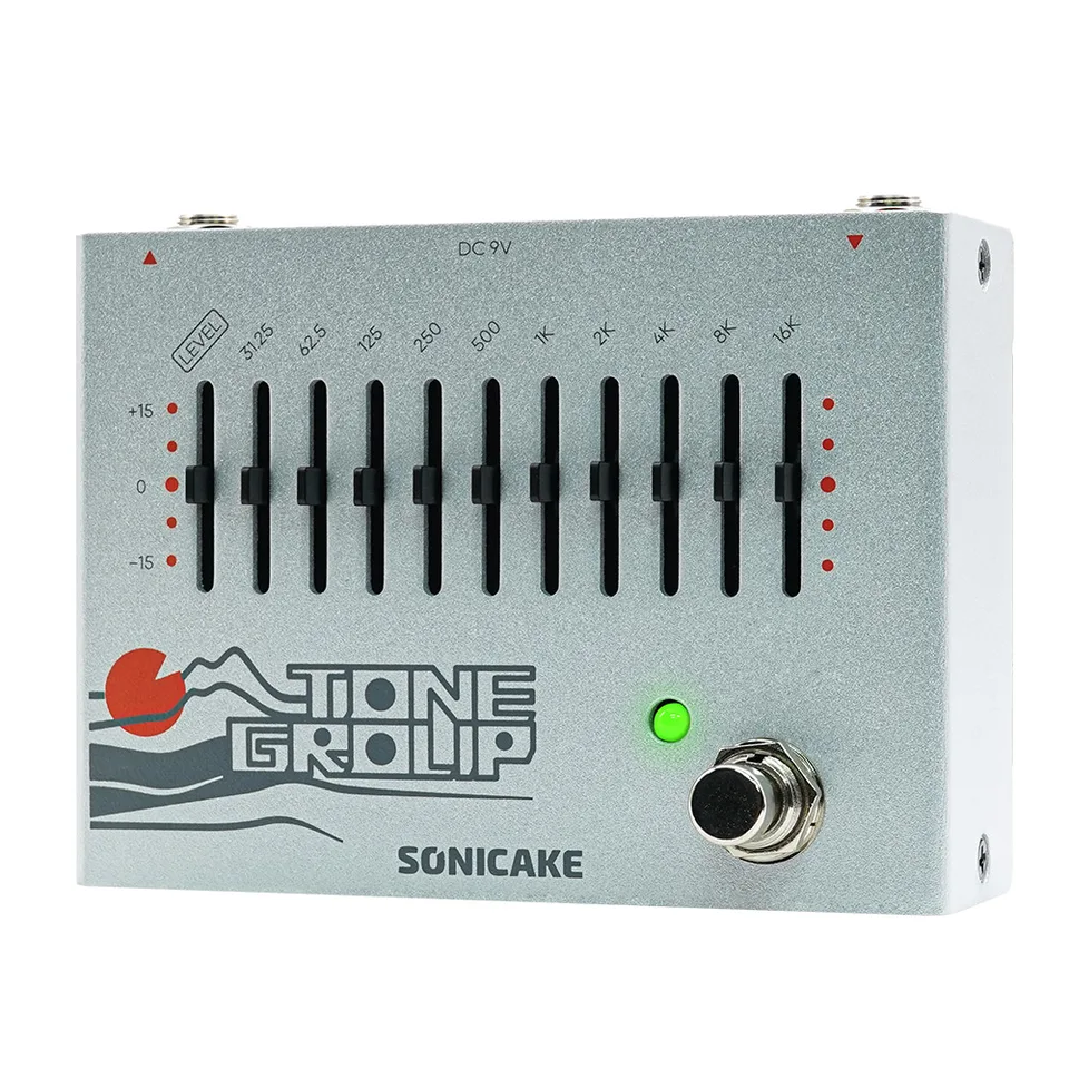 SONICAKE Tone Group 10-Band EQ Equalizer Guitar Bass Effects Pedal