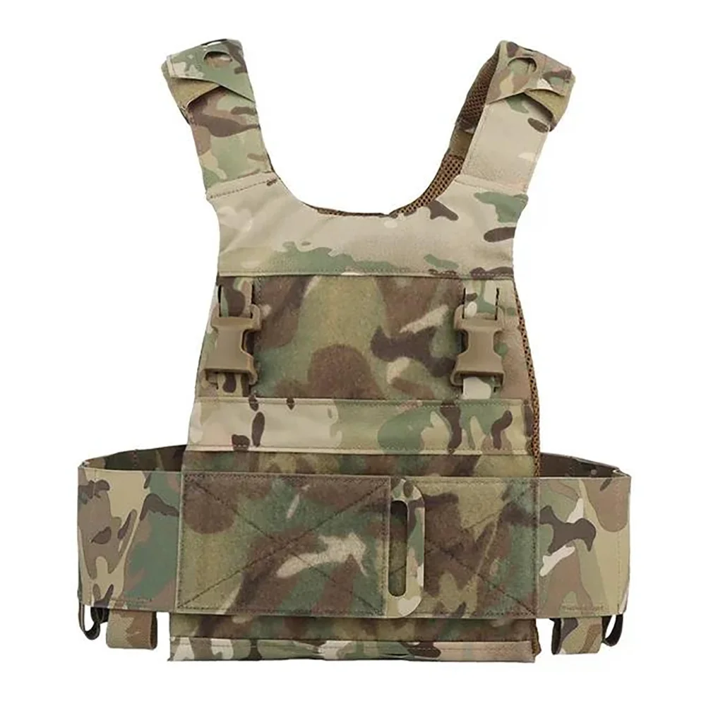 

FCPC Tactical Vest Low Visibility Lightweight Military Molle Magazine Airsoft Paintball CS Outdoor Protective Breathable Vest