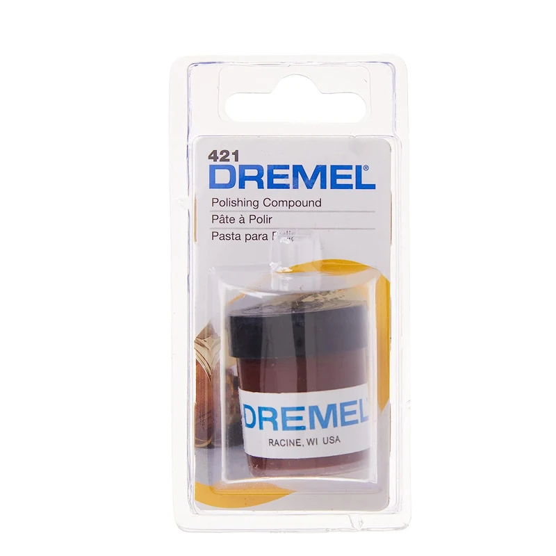 Dremel 421 polishing compound glass discount