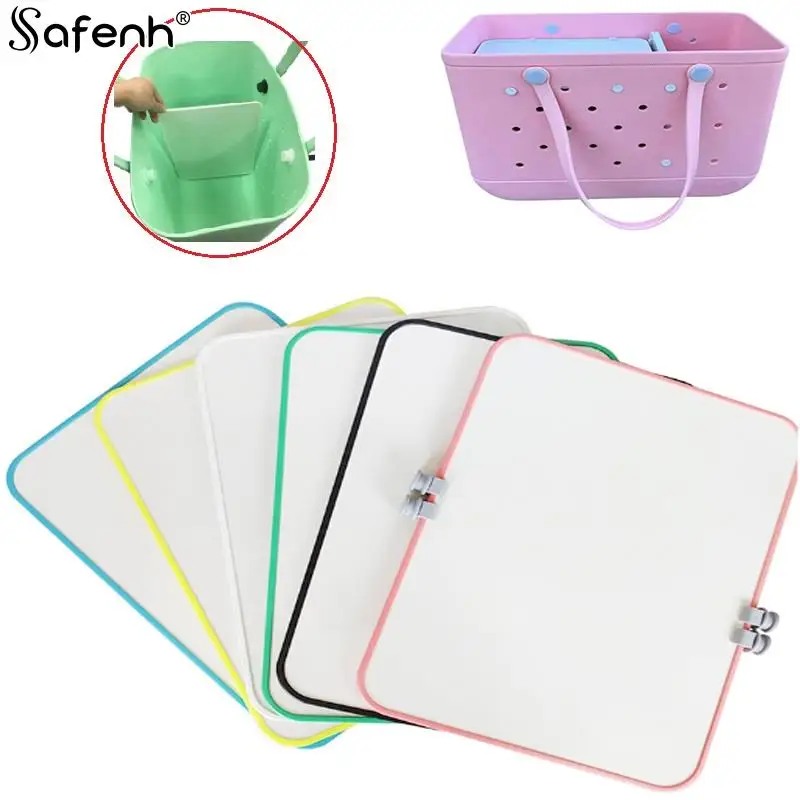 

MDF Lunch Wet And Dry Dividing Compatible Storage Baffle Divider Tray For Bogg Bag Organize Portable 22.8*30.3cm