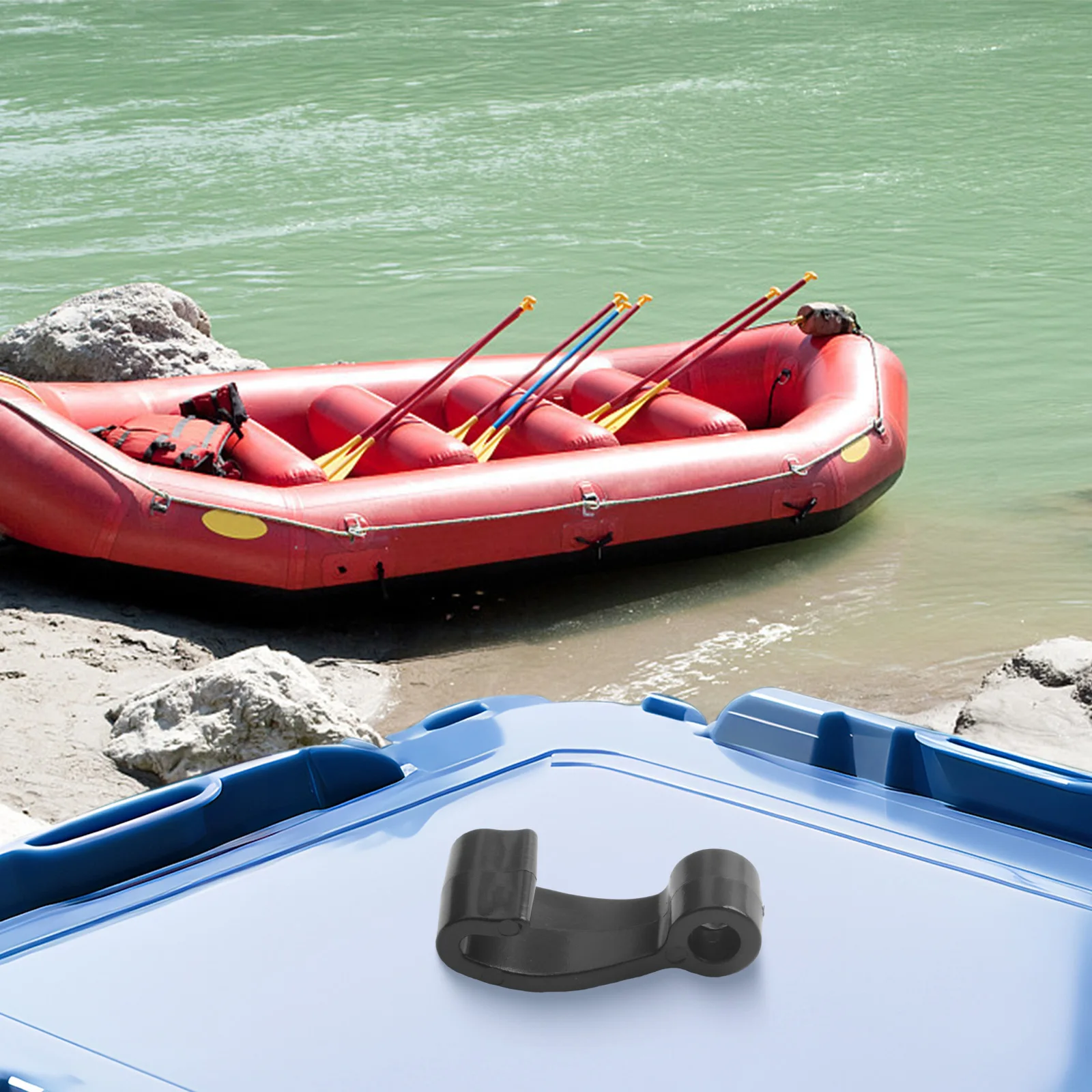 Durable Quality New Practical Tarp Hook Rope Hooks Multifunctional PVC Pool Raft Snap Fasten Canopy Clips Fishing