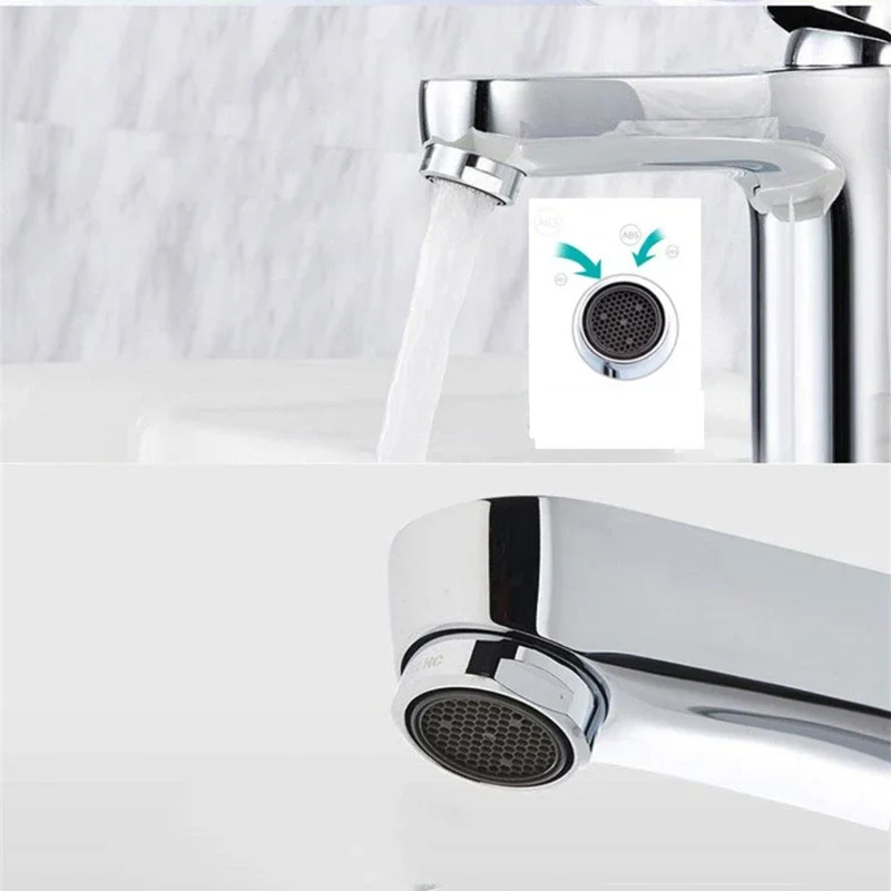 Faucet Aerator 10Pcs 16.5mm 18.5mm 21.5mm 23.5mm Kitchen Male Thread Water Saving Hidden Aerator Public Bathroom Accessories faucet aerator