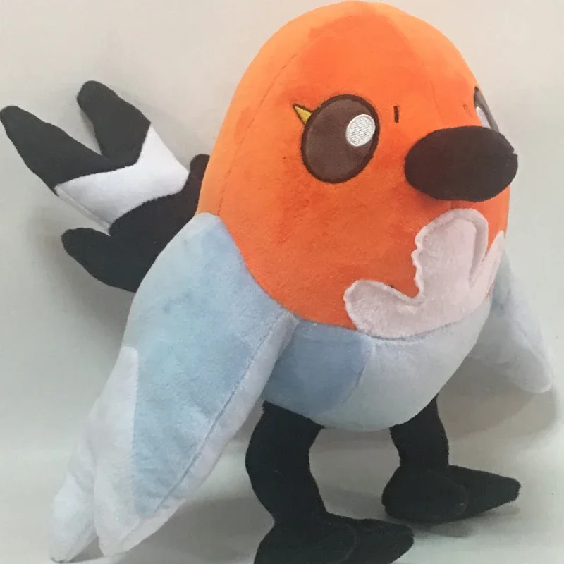 Fletchling Anime Plush Doll Toy Cartoon Pokemon Funny Little Arrow Sparrow Bird Funny Figure Doll Pokemon Fletchling Plush Toy