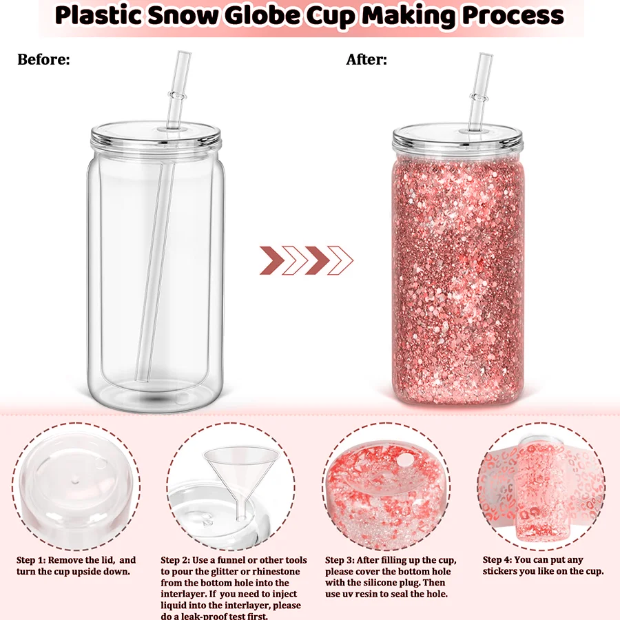 Christmas Snow Globe Tumbler - view 4
