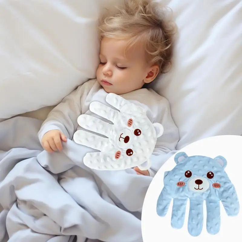 Babies Soothing Palms Baby Sleep Aid Infant Calming Sleeper With Safety Remote Control Slaps Plush Hand Palms for Toddler 6
