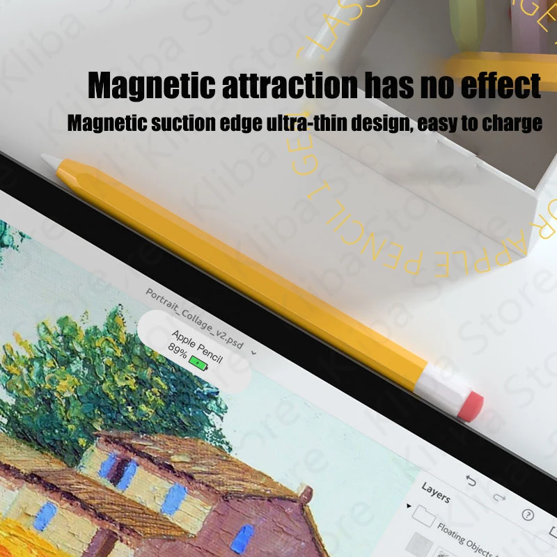 Silicone Pencil Case For Apple Pencil 2nd 1st Tablet Touch Stylus Pouch Portable Protective Cover — view 5