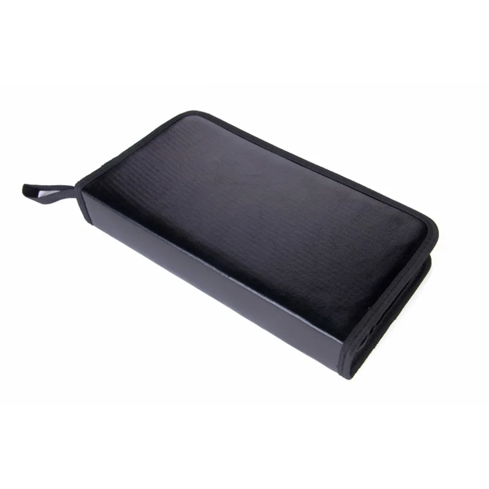 CD DVD Storage Bag 80-Sheets High-capacity Sleeves CD Holder Case Carry Box
