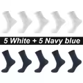 5white 5navy blue