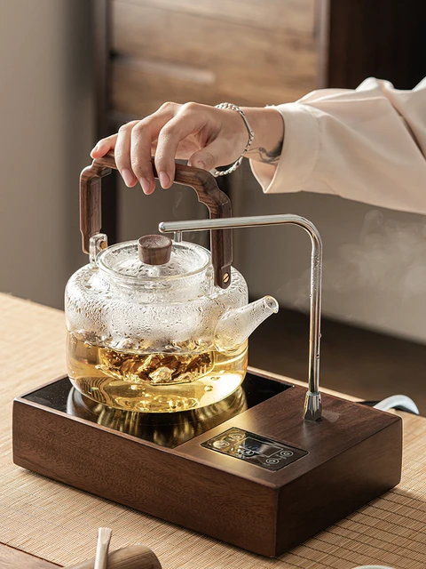 Glass Loop-Handled Teapot Electric Ceramic Stove Cooking Teapot Heating  Kettle Household Clay Pot Tea Set Tea Cooker - AliExpress