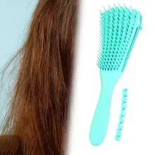 

Hair Comb Reduce Fatigue Exquisite Plastic Octopus Spare Ribs Comb for Home