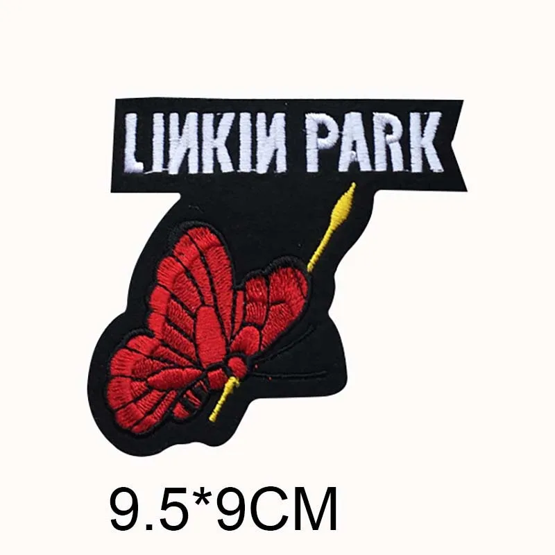 Aufbügelbare Stickerei-Applikationen für Kleidung, Thermoadhäsive Patches, Punk-Rock-Musikband-Abzeichen zum Aufbügeln, DIY für Kleidung, Jacken – Detail 8