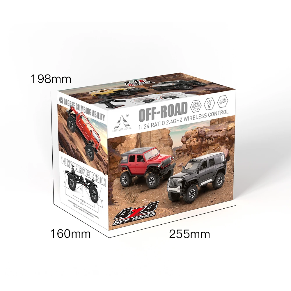 2023最新 1/24 SG 2403 4WD RC ランドローバー ブルー SG PINECONE FOREST 2403 for Ford 1/24 2.4G 4WD RC Car Off