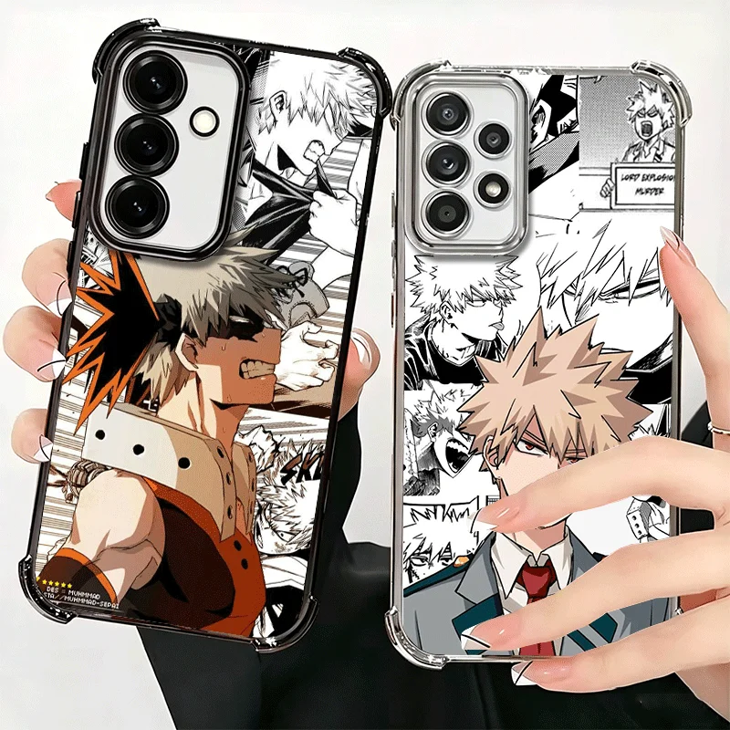 MHA My Hero Bakugou Katsuki Soft Phone Case