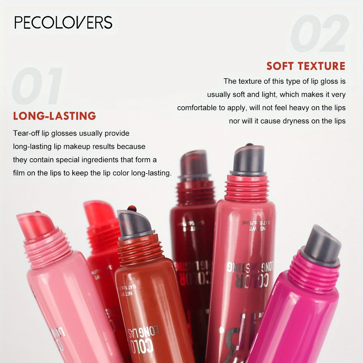 Peel-off Lip Glaze Waterproof Long Lasting Non-stick Cups Matte Red Tear-off Liquid Tattoo Lipsticks Lip Stain Cosmetic 6