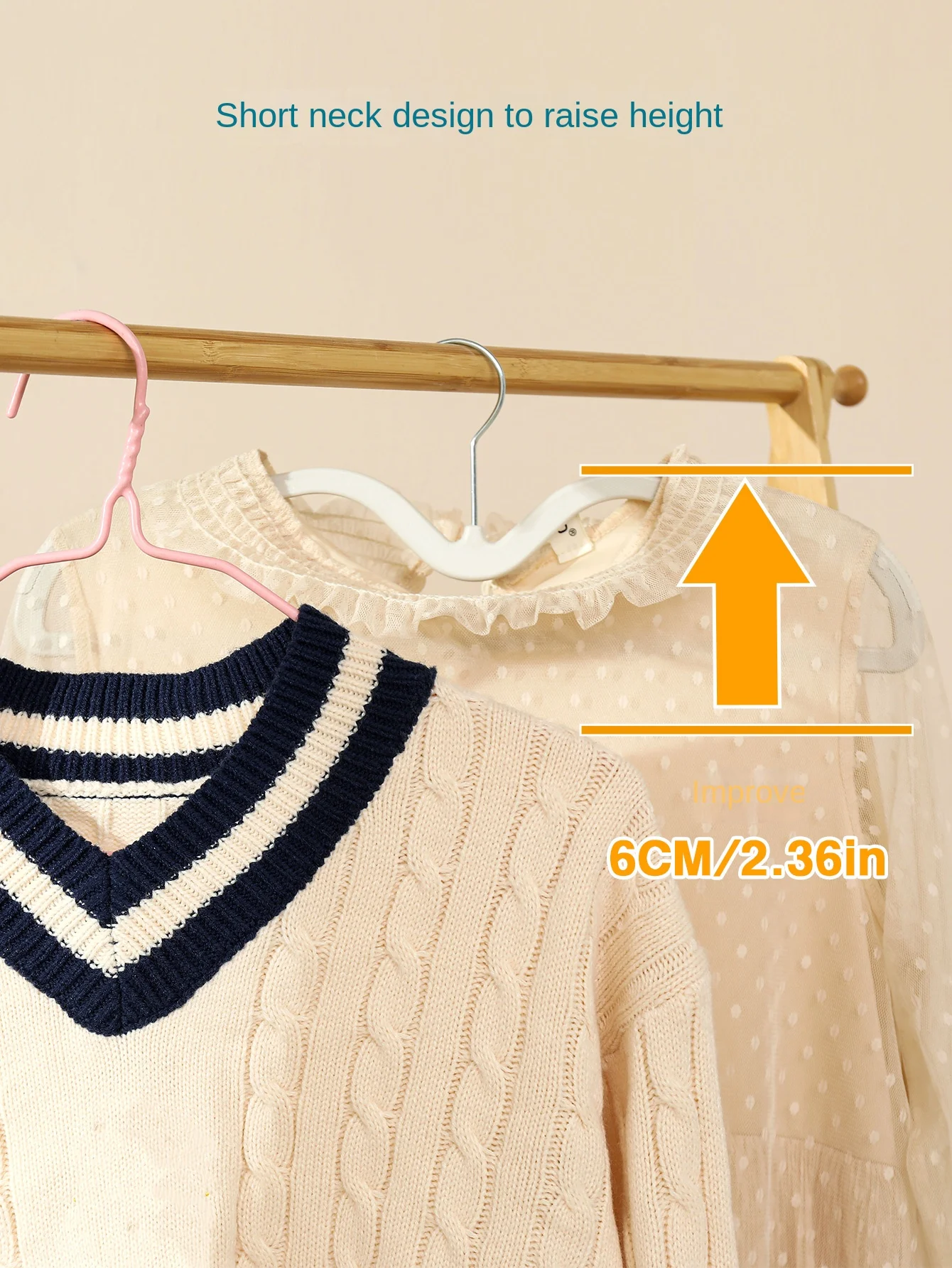 Non-Slip Plastic Hangers 10pcs Versatile Traceless Design For Clothes Bras More For Home Storage Retail Display